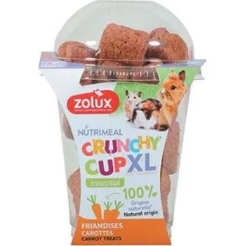 Krmivo pro hlodavce Pochoutka CRUNCHYCUP XL mrkev 110g Zolux