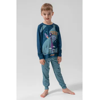 Dámské pyžamo LELOSI Chlapecké pyžamo Espacio 122 - 128