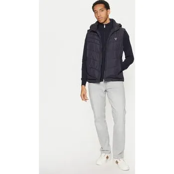 Pánská vesta Guess Vesta M5RN21 WCQA2 Tmavomodrá Regular Fit M