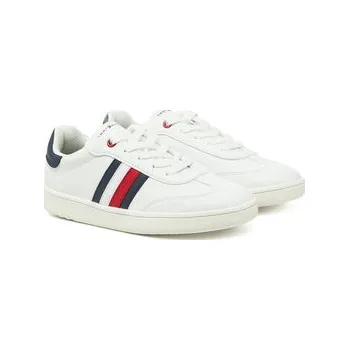 Dámské tenisky Tommy Hilfiger Sneakersy Stripe Low Cut Lace-Up Sneaker T3X9-33850-1355 S Bílá 40