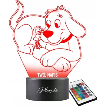 Lampička Plexido vícebarevná Noční lampa