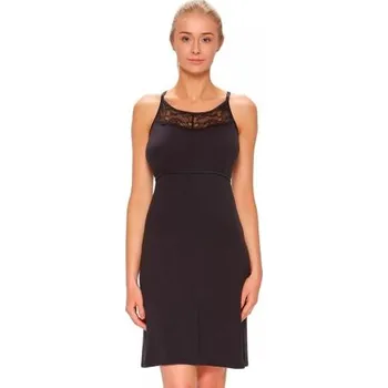 Dámská noční košile Dámská noční košile 54/2-212/1 FABIO černá XL