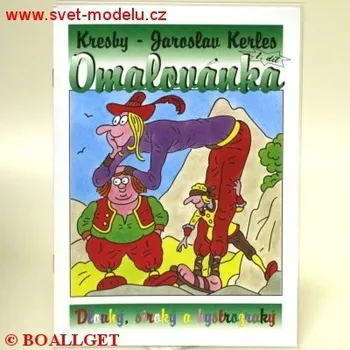 omalovánky Omalovánky A4 Dlouhý, Široký a Bystrozraký 3000342