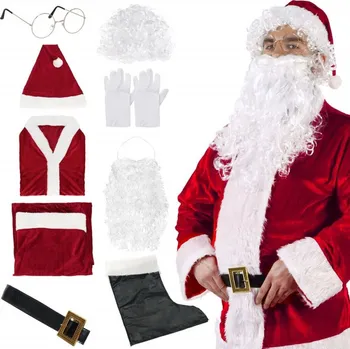 Karnevalový kostým Springos CA1225 Santa Claus uni