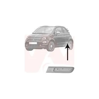 Lišta karosérie Ozdobná / ochranná lišta, boční stěna VAN WEZEL 1604429