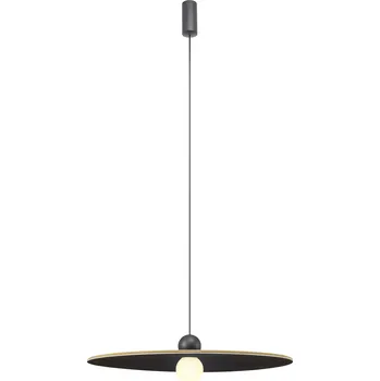 Redo Závěsné LED svítidlo NUWA ø 600mm, 7W Barva: Zelená-černá, Teplota světla: 2700K - teplá bílá