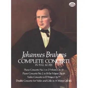 Johannes Brahms: Complete Concerti (noty, partitura)