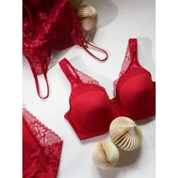 Podprsenka 41818/30 - podprsenka Timo, 85 F, červená