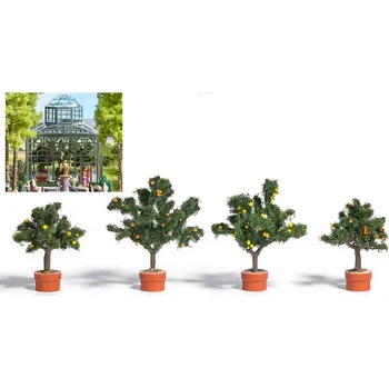 Modelová železnice H0 - Citrusové stromy / Busch 6619