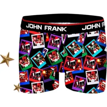 Boxerky JFBD24 - pánské boxerky John Frank, XL, mix vzor