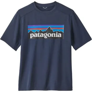 Chlapecké tričko Tričko Patagonia K's Capilene Silkweight T-Shirt p-6 logo: new navy JR M 2024 - Odesíláme do 24 hodin