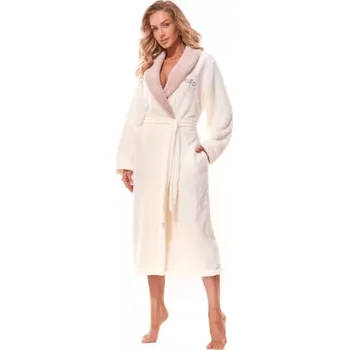Dámský župan 2314/E401 - dámský župan L&L dlouhý, XL, šampaň