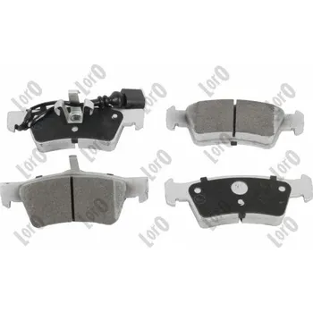 Brzdová destička Sada brzdových destiček, vždy 4 kusy v sadě ABAKUS 231-02-148