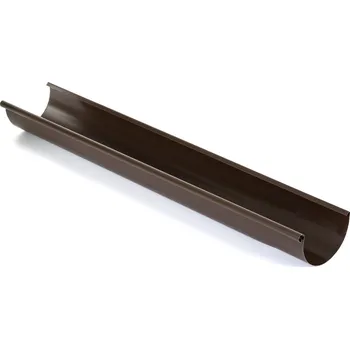 okap Okapový žlab EVROMAT 333 mm pozinkovaný lakovaný 2 m RAL 8017 hnědý | cena za m