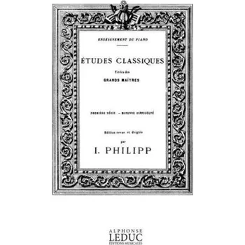 Isidor Philipp: Etudes Classiques Tirees Des Grands Maitres (noty na klavír)