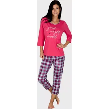 Dámské pyžamo 896 - dámské pyžamo Regina, XL, malinová