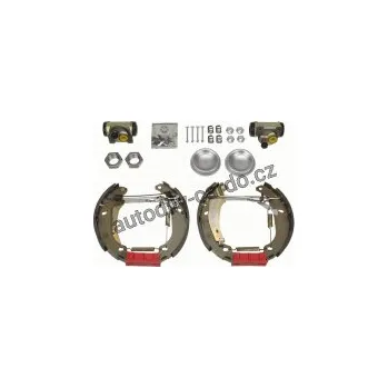 Brzdová čelist Sada brzdových čelistí TRW GSK1250 - Superkit CITROEN, PEUGEOT