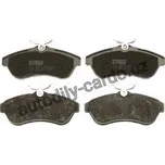 Sada brzdových destiček TRW GDB1496 - CITROEN C3