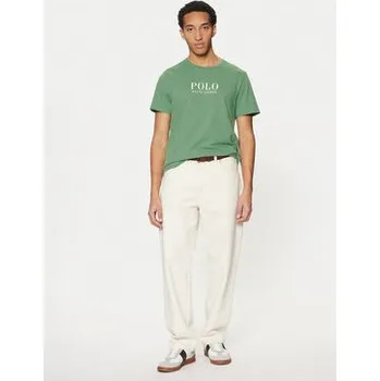 Pánské tričko Polo Ralph Lauren T-Shirt 714899613017 Zelená Regular Fit XL