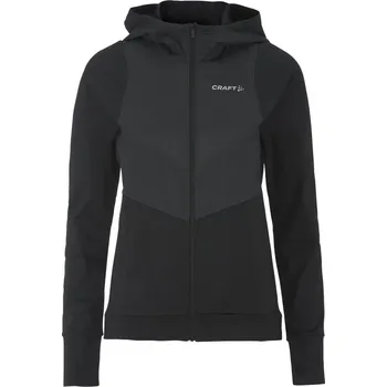 Dámská softshellová bunda Craft W ADV Essence Jersey Hood 2 Dámská bunda Barva: černá, Velikost: M