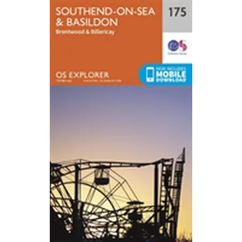 Encyklopedie Southend-On-Sea & Basildon - Ordnance Survey [EN] (2015, Skládaná mapa, Ordnance Survey)