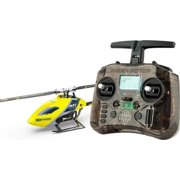 RC model vrtulníku OMP M1 EVO RC 3D vrtulník RTF-Žlutá+baterie do vysílače zdarma!