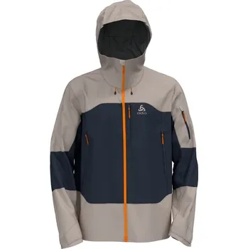 Dámské oblečení Odlo bunda Jacket hardshell X-ALP 3L 2023/2024 Šedá L Pánské