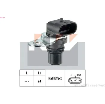 Čidlo automobilu Snímač, poloha vačkového hřídele KW 453 343
