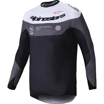 Moto oblečení Motokrosový dres Alpinestars PRO-Dura černo-bílý