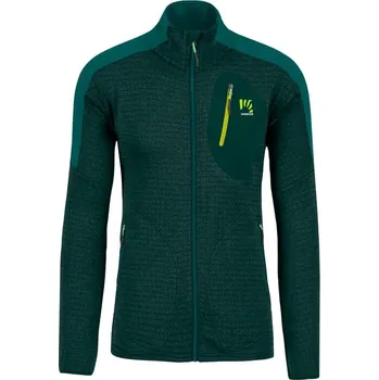 Karpos flísová mikina PUEZ FLEECE 2023/2024 Tmavě červená L Pánské