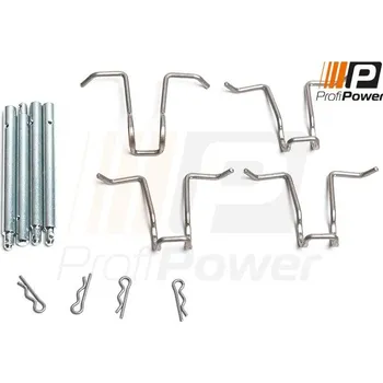 Přislušenství brzdového systému Sada příslušenství, obložení kotoučové brzdy ProfiPower 9B1191