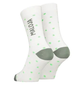 Cyklistické návleky Maloja Ponožky FloccaM. 2024/2025 Bílá 36-38 Unisex, Pánské