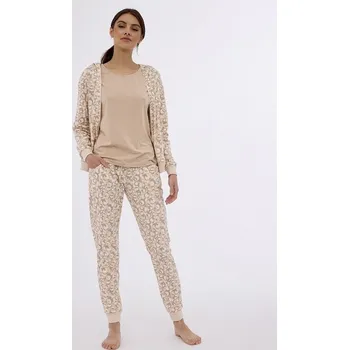 Dámské pyžamo Pyžamo Cornette dlouhé 3 pack 355 Velikost: M, Vzor: 3550411