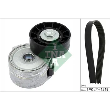 Sada žebrovaných klínových řemenů Schaeffler INA 529 0105 10