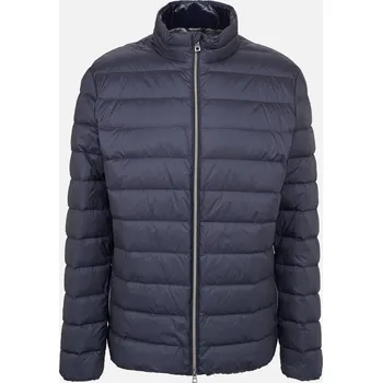 Tmavě modrá pánská prošívaná bunda Geox Dereck - Pánské GEOX šedá 3224661