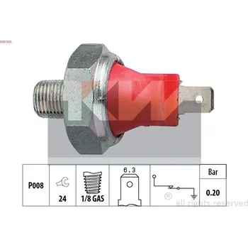 Olejový tlakový spínač KW 500 035