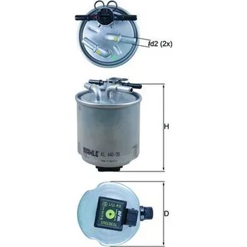 Palivový filtr Palivový filtr KNECHT KL 440/39