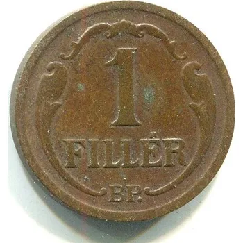 MAĎARSKO. 1 fillér 1933.