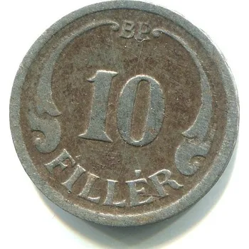 MAĎARSKO. 10 fillér 1941.