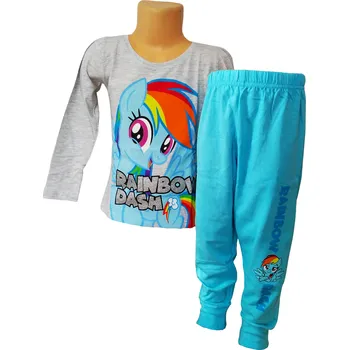 Dívčí pyžamo Eplusm Dívčí pyžamo MY LITTLE PONY RAINBOW DASH modré Barva: Modrá, Velikost: 110