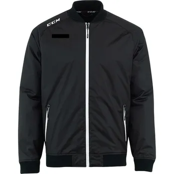 Bunda CCM Bomber Jacket SR, černá, Senior, M CCM