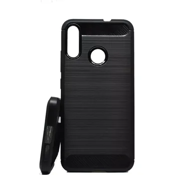 Pouzdro na mobilní telefon Pouzdro Forcell CARBON na Motorola E6 Plus Černé