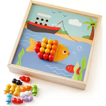 Dřevěná hračka Bigjigs Toys mozaika Pláž