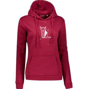 Dámská mikina Dámská mikina ALTISPORT ALW091JN795 VÍNOVÁ XXL