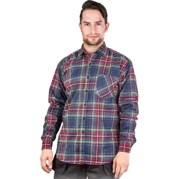 Pánská košile Reis KF MC flanelová košile multicolor