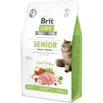 Krmivo pro kočku Brit Care Cat GF Senior Weight Control 0,4kg