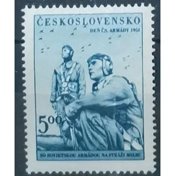 Poštovní známka Známka ČSR, 5 Kčs, Pof.619*