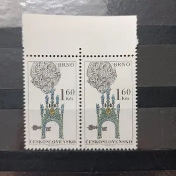 Poštovní známka Dvojpáska ČSR, 1,60Kčs, Pof.1844**