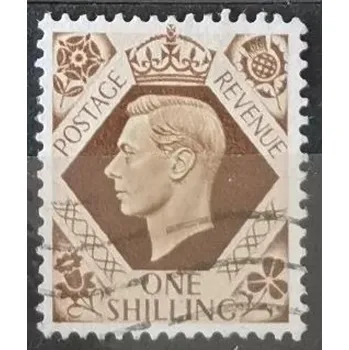 Sběratelství Známka Velká Británie, 1Sh, Sg.475#