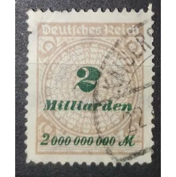 Sběratelství Známka Německo, Reich, 2Bi.Mk., Mi.326#